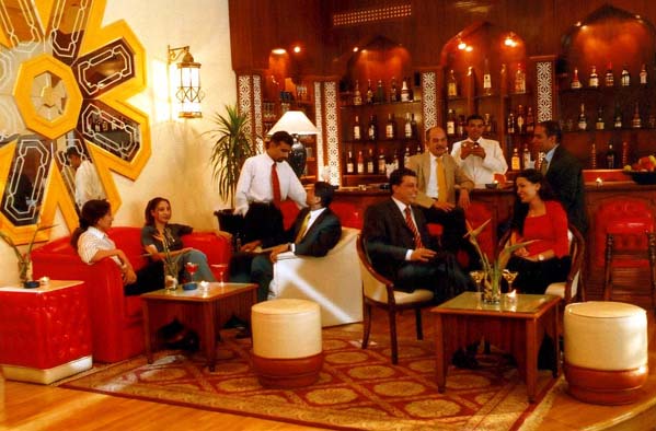 Bar & Reception, Flamenco Hotel Cairo