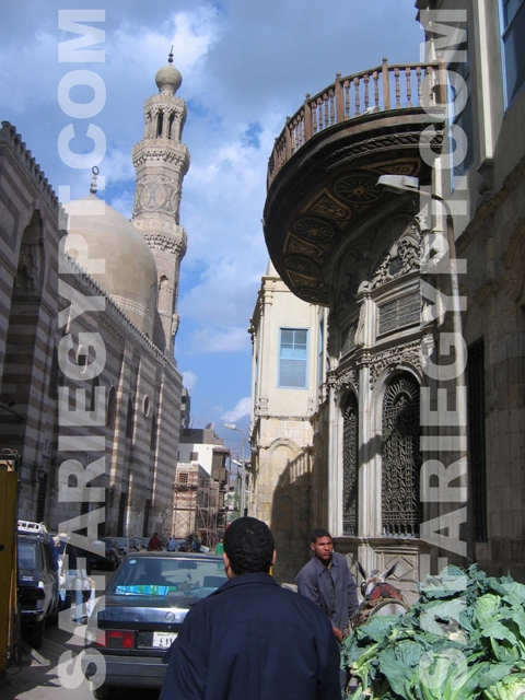 Photo Alley to Mosque, Khan El Khalili Photo Picture Market